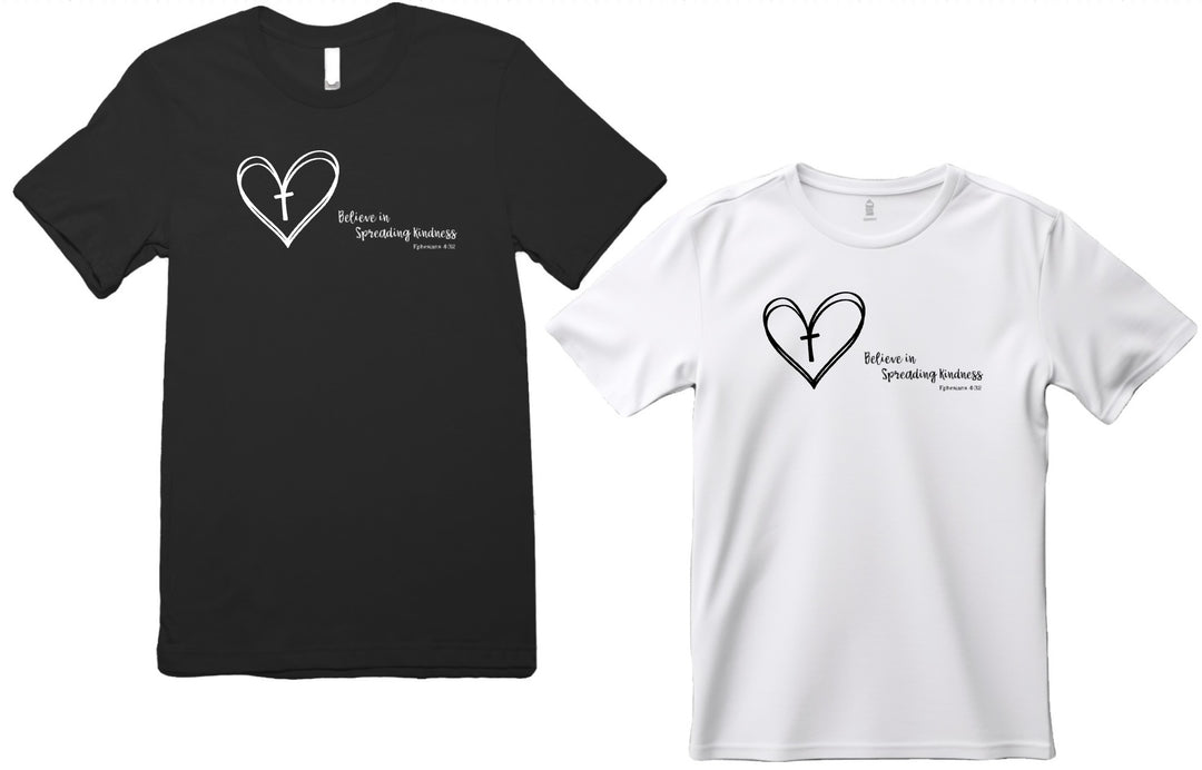 Believe in Spreading Kindness Short Sleeve T-Shirt
